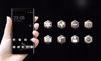 twinkle star universe interstellar dark theme ภาพหน้าจอ 3