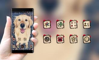 lovely puppy pet theme 截图 3