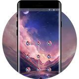 earth universe space anime dark lock theme biểu tượng