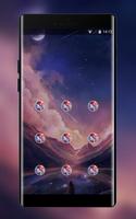 earth universe space anime dark lock theme ảnh chụp màn hình 1