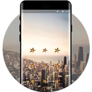 sunrise sunset skyscraper tower lock theme APK