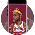 Drawings theme for NBA - James hand drawn