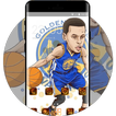 Hand drawing theme for NBA - Curry