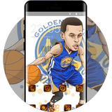Hand drawing theme for NBA - Curry icône