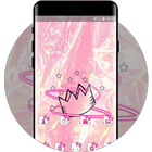 Kawaii theme cute graffiti doodle abstract art icon