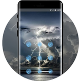 Thunder theme natural sea blue sky biểu tượng