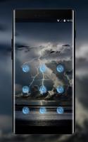 Thunder theme natural sea blue sky ảnh chụp màn hình 1