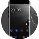 Theme for black drip raindrop wallpaper APK