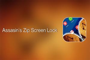 Assassin's Zip Screen Lock Affiche