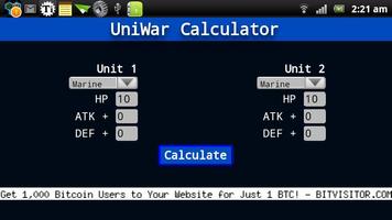 UniWar Calculator 海報