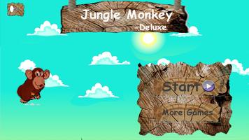 Jungle Monkey Banane-poster