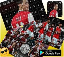 Keyboard themes for |ARSENAL| Affiche