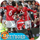 Keyboard themes for |Manchester united| icon
