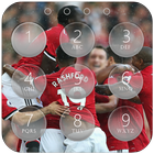 lock screen for |Manchester united|; HD wallpaper-icoon