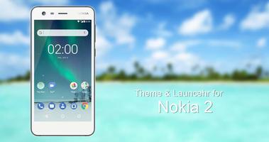 Theme & Launcher for Nokia 2 Affiche