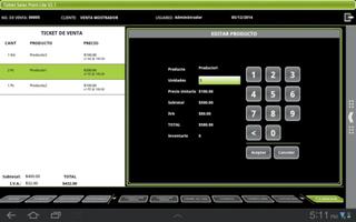 برنامه‌نما Tablet SP عکس از صفحه