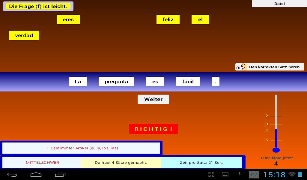 Spanisch Grammatik Ubungen For Android Apk Download
