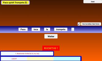 Spanisch Grammatik Übungen screenshot 2