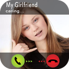 Fake Phone Caller ID Girls icon