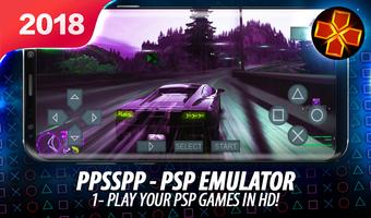 Psp Emulator - PPSSPP Gold 2018 poster