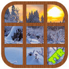 Winter Sliding Puzzle icono