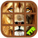 Lion Sliding Puzzle aplikacja