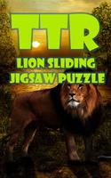 Lion Sliding Puzzle poster
