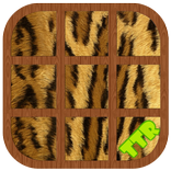 leopardo quebra cabeças