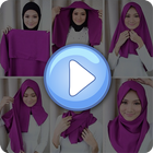Tutorial Hijab Segi Empat ไอคอน
