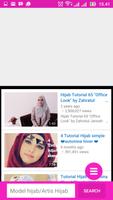 Tutorial Hijab Segi Empat ภาพหน้าจอ 3