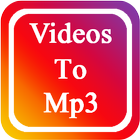 Videos 2 MP3 Converter أيقونة