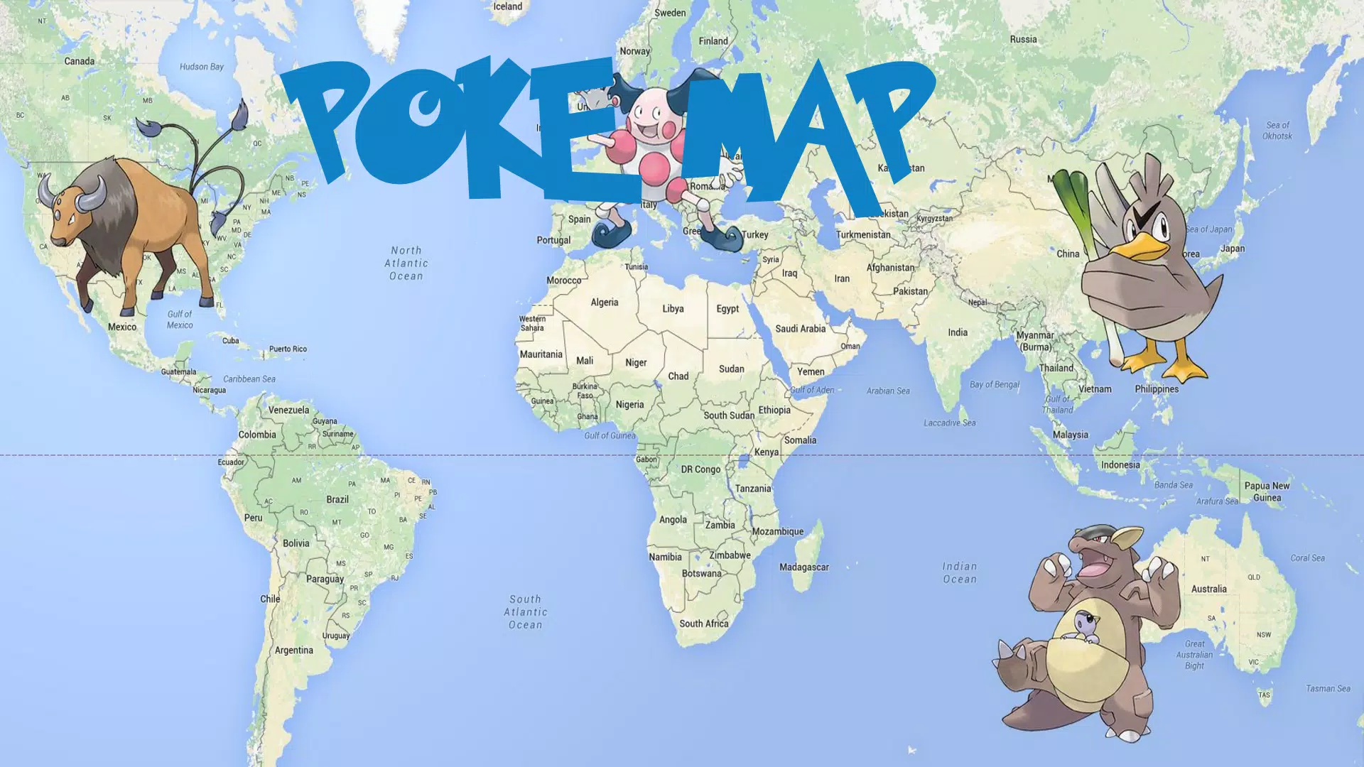 Pokemon GO Map Radar - Find live realtime pokemons by Pokemon GO Map