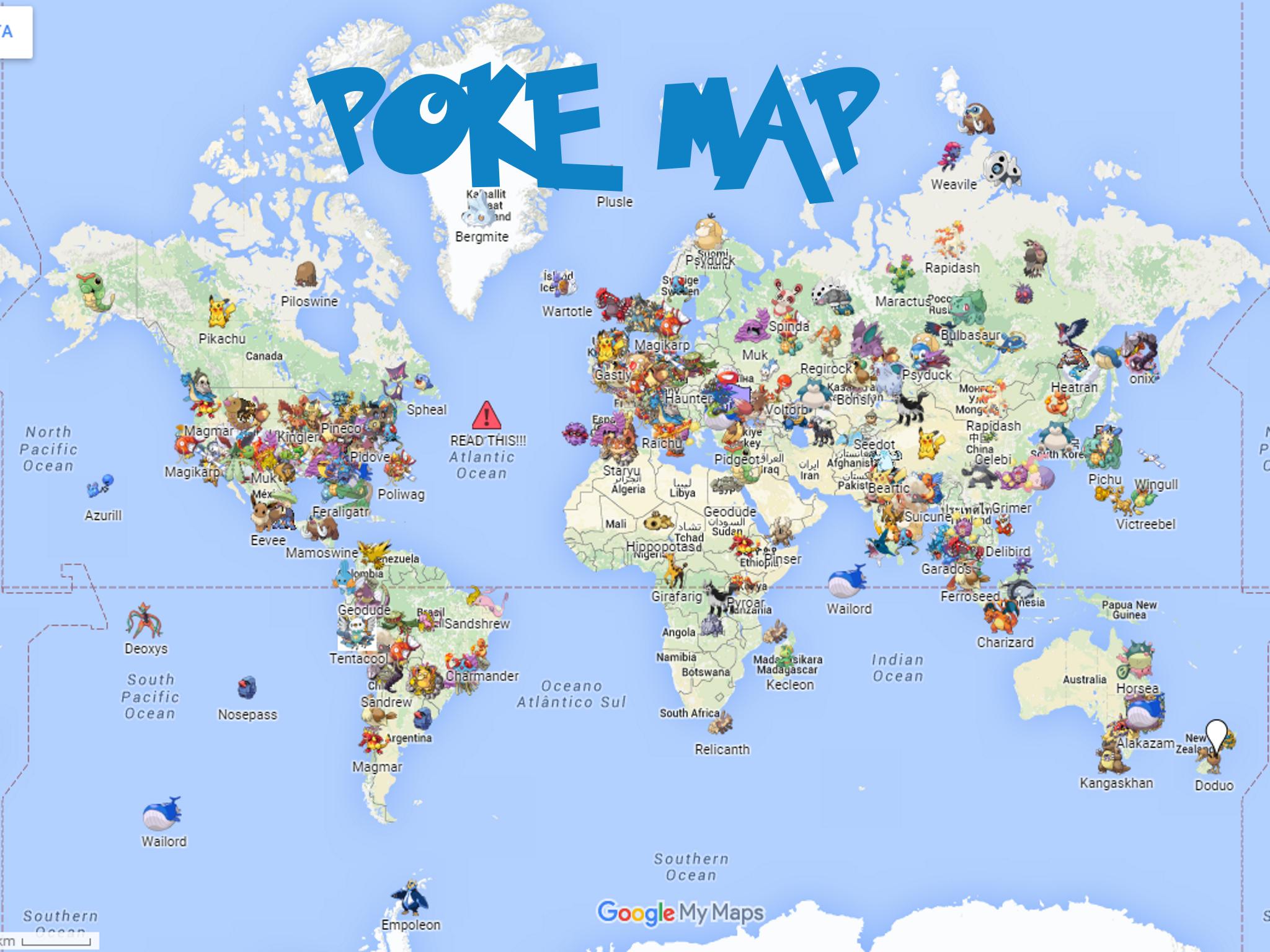 Где находится покемон. Карты покемон. Pokemon go карта. Карта покемонов Pokemon go.
