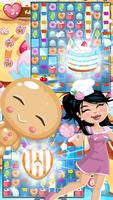 Cake Story - Match 3 Puzzle capture d'écran 1