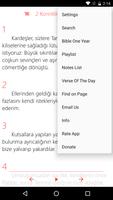 Turkish Bible + Full Audio Bible ภาพหน้าจอ 1