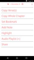 Turkish Bible + Full Audio Bible capture d'écran 2