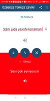 Uzbek Turkish Translator স্ক্রিনশট 2