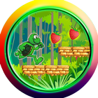 turtle jump run-icoon