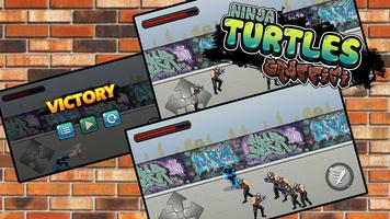 Turtles Ninja Graffiti Fight تصوير الشاشة 1
