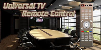 Universal TV Remote Control TV Affiche