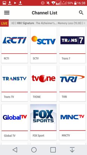 Indonesia TV EPG for Android - APK Download