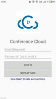 Conference Cloud الملصق
