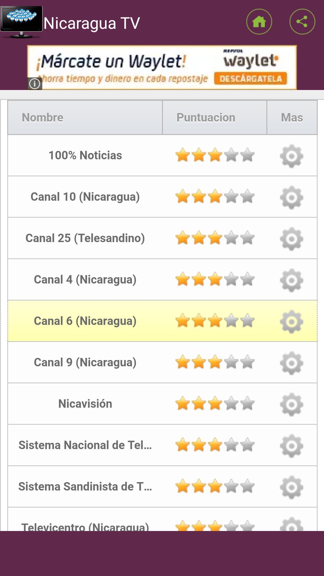 Canales Television Tv Nicaragua For Android Apk Download