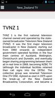 TV channels in New Zealand Affiche