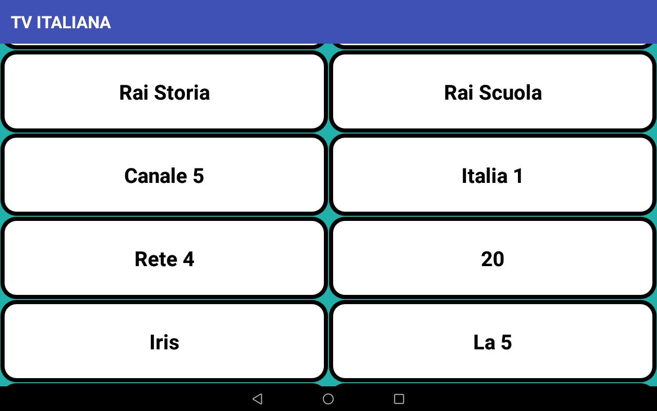 scarica tv italiana