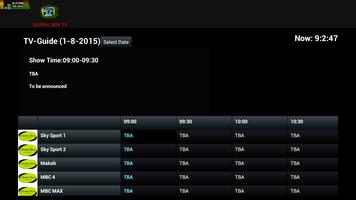 Global Box IPTV capture d'écran 1