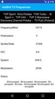 HotBird TV Frequencies capture d'écran 3