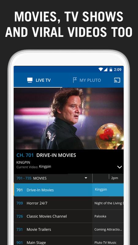 Pluto TV - It's Free TV APK Download - Free Entertainment ...
