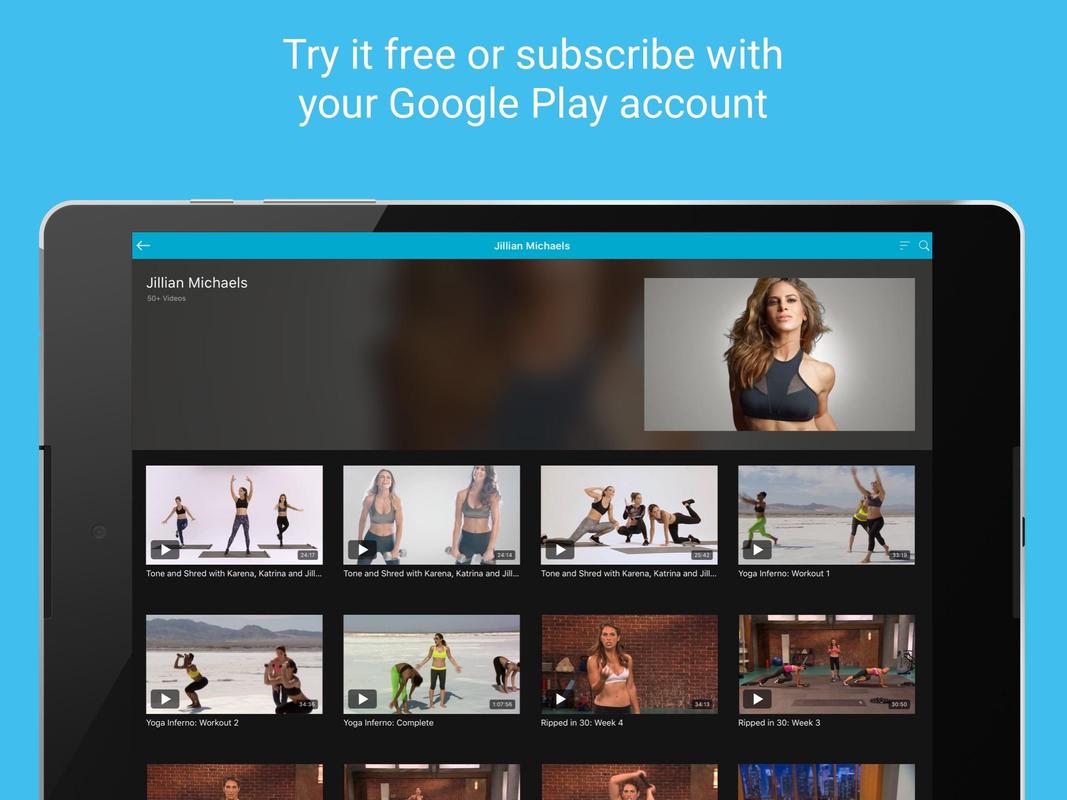 FitFusion by Jillian Michaels APK Download - Gratis ...