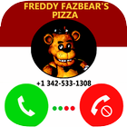 Call Simulator For Fredy Fazbear-Pizza icône